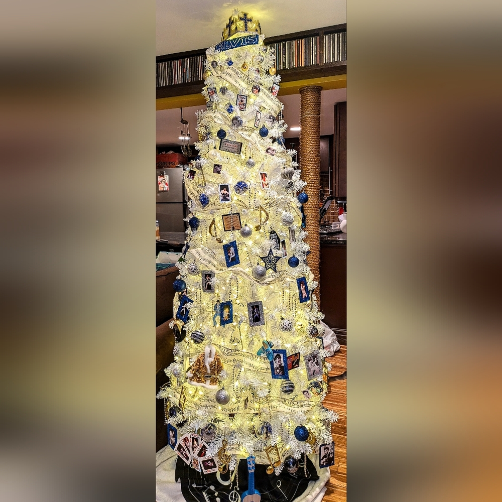 165 pieces Elvis Christmas Tree Ornaments and decorations